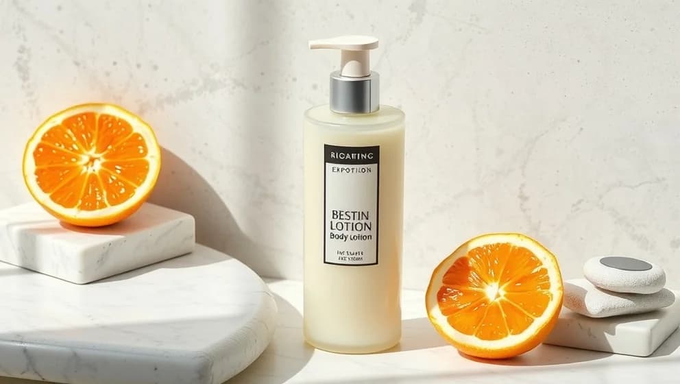 Body lotion med AHA får din hud att skina