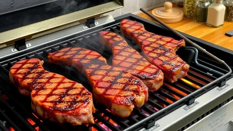 Grillad ryggbiff på bästa sätt