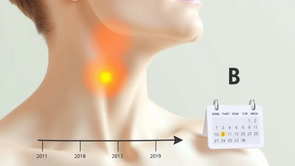 Hur länge kan en svullen lymfkörtel vara