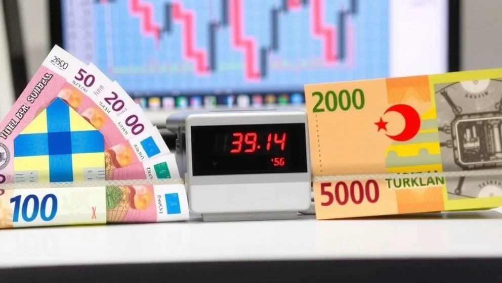 Vad kostar en svensk krona i turkiska lira idag