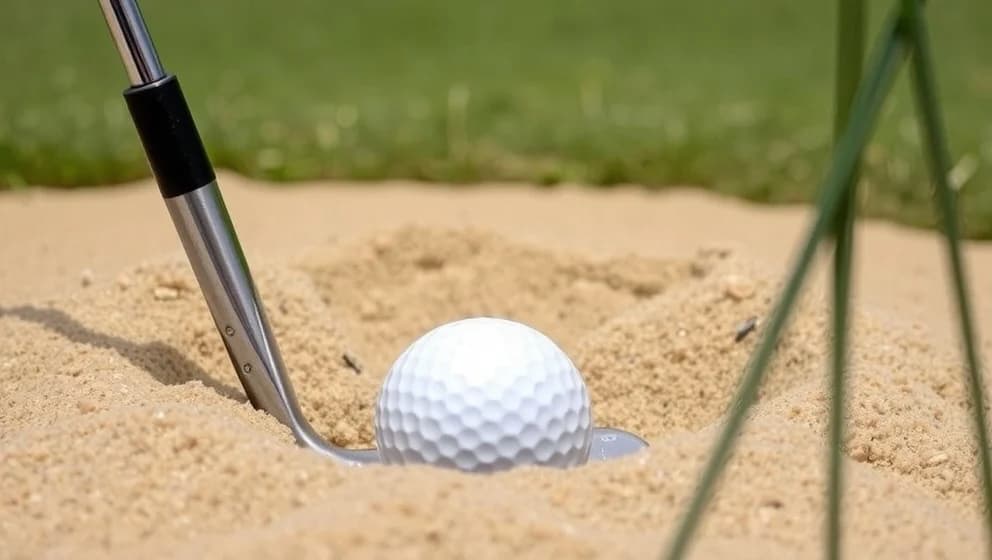 Vad säger reglerna när du slår i en bunker?